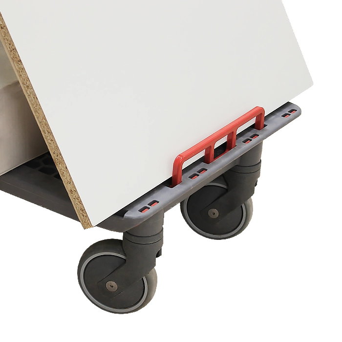 Detail Plattform Einkaufswagen F150 Planke Topp
